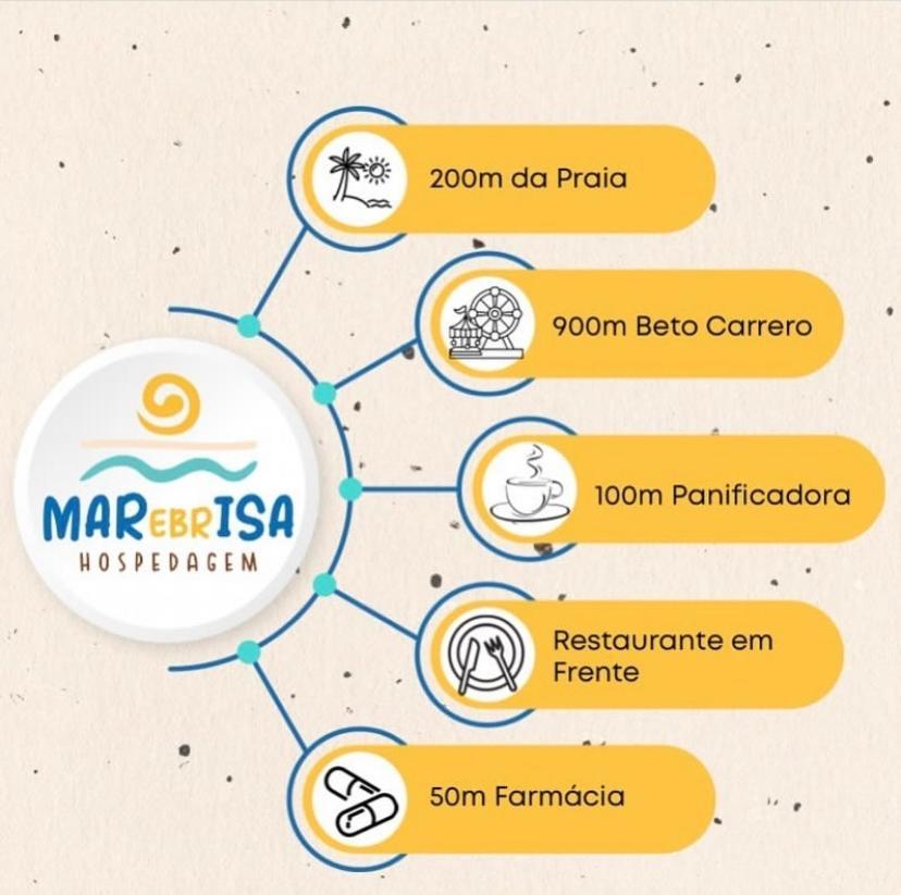 Mar&Brisa Hospedagem Penha  Exterior foto